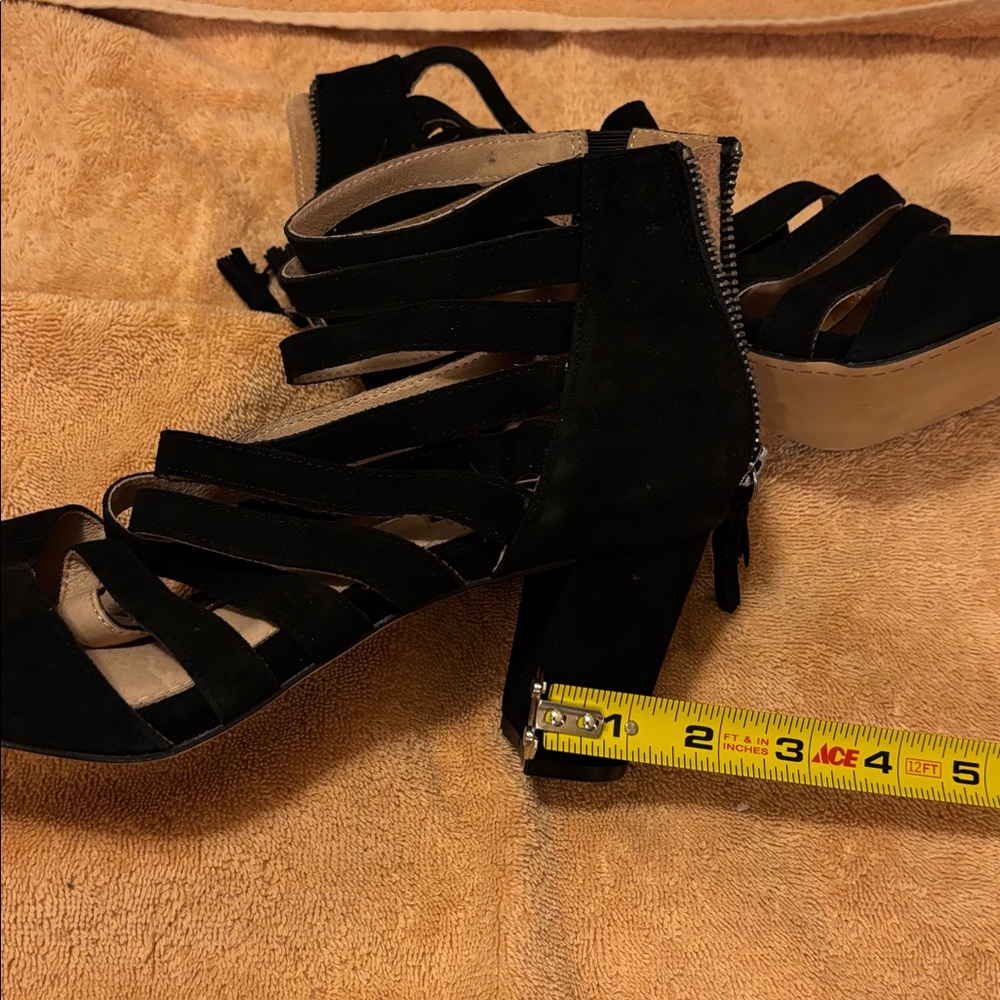 Torrid Elegant Black Strappy Women's Shoes - 9.5 W - Picture 7 of 12